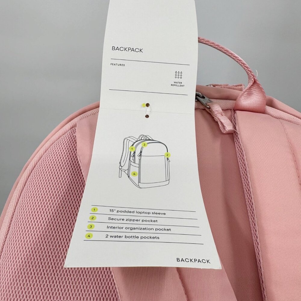 NEW All In Motion️ 17.5" Lifestyle Backpack - Blush - Picture 12 of 12